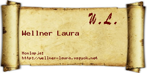 Wellner Laura névjegykártya